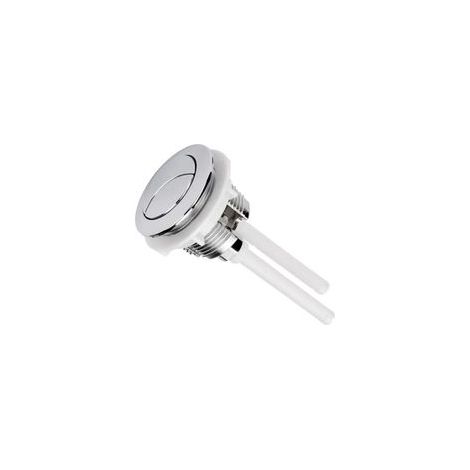 Bouton poussoir double chasse d'eau de rechange pour réservoir d'eau de salle de bain (38 45 mm) (1/5)