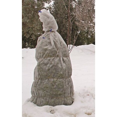 Winterabdeckung 90g/m² - 2x10 m - Polypropylen-Vlies - weiß JANY FRANCE