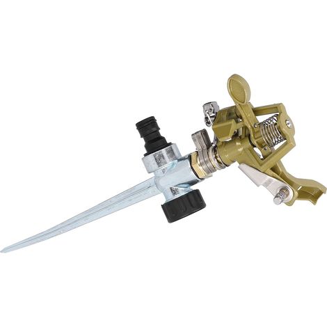 Arroseur automatique – rotation 360° – eau arrosage outil irrigation – pelouse jardin – métal (1/5)