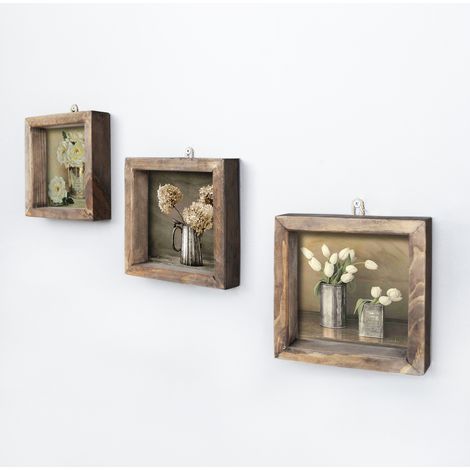 Quadro da parete in MDF con cornice Painting Multicolore (1/3)
