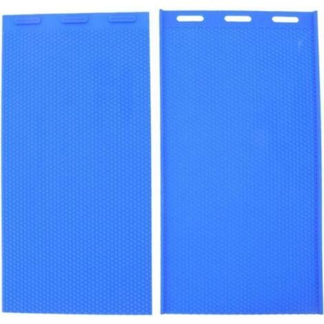 2 pièces Silicone feuille de cire d'abeille bricolage moule doux presse feuille moule outils cire d'abeille Embosser Machine pour l'apiculture (1/4)