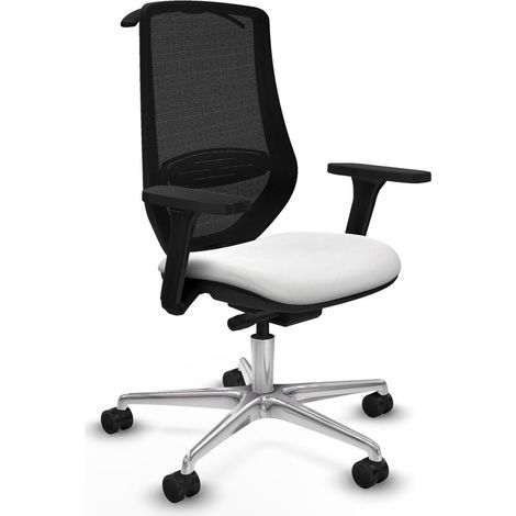 Sedia da Ufficio Piqueras y Crespo D086N0H Bianco (1/5)