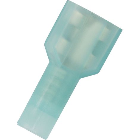 Cosse faston RS PRO, 1.5 2.5 mm², 16 14 AWG, Isolé, Bleu