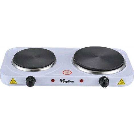FORNELLO ELETTRICO 2 PIASTRE PAPILLON - CUCINA 2 FUOCHI