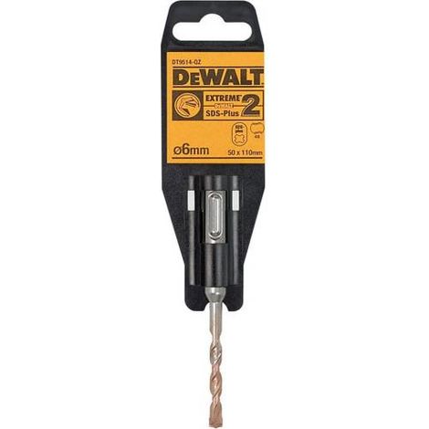 Foret SDS DeWALT Foret SDS 6mm x 110 mm ( Prix pour 1 )