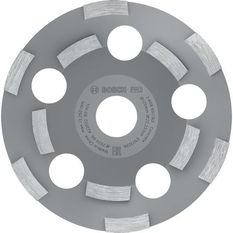 Bosch 2608602553 125mm Diamond Grinding Head for Abrasive