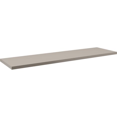 Plan vasque 140 cm VANO – Finition marron congo – L140 × P40 × H2 cm – À poser