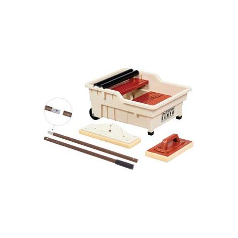 VASCHETTA LAVAGGIO RAMBO LT.40 KIT GRIGLIA 2 RULLI E 2 FRATTONI  cm.60x50x30h.  portata lt.40    RAIMONDI