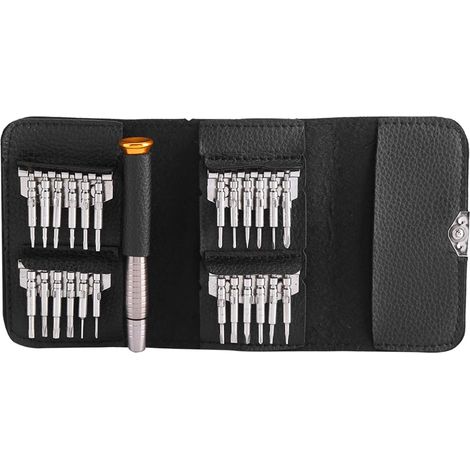 25-in-1 Precision Screwdriver Set, Small Precision Repair Tools with Bearing Handle for Electronic Repair, Watches, and Laptops (1/5)