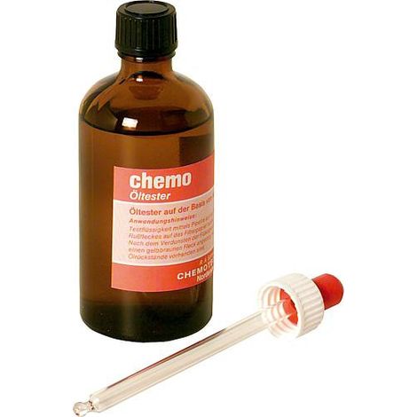 Testeur de fioul BG 1 bouteille de 100ml avec pipette