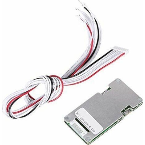 Bardusch-Carte de Protection de Batterie, Carte de Protection de Batterie BMS au Lithium-Ion 18650 24V 20A 7S Carte de Protection BMS avec Fonction d'Équilibrage pour Batteries 3.6V / 3.7V (1/4)