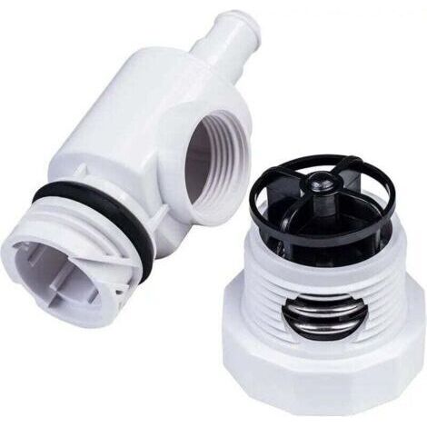 Adaptador de desconexión rápida D29 UWF compatible con el robot limpiafondos automático Polaris 180 280 380 y la válvula reguladora de presión 9-100-9002 de Poweka. (1/4)
