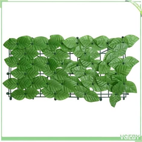 Écran de balcon - FAFEICY - 367845 - feuillage vert - 200 x 150 cm - polyéthylène/tissu (1/5)