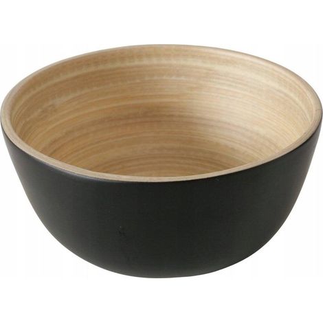 Boltze Miska en bambú negra 10 cm de diámetro (1/3)
