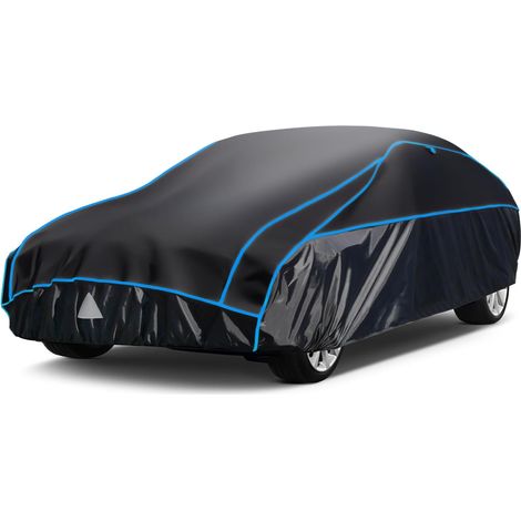 Bâche Voiture Anti-grêle Étanche, Housse de Protection Voiture Extérieur Contre Pluie Soleil Poussière, Bâche Contre la Grêle pour Coupé jusqu'à 420 cm. (1/5)
