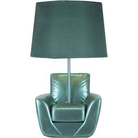 TABLE LAMP MIDCENTURY 
TURQUOISE CM Ø 26X43 (1/5)