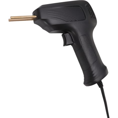 Kit de soudure plastique portable, machine à souder électrique multifonction avec 4 agrafeuses thermiques pour réparation de fissures de pare-chocs, noir, prise européenne 220V (1/5)