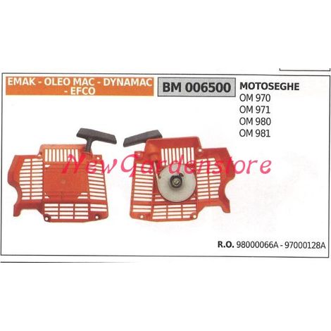 Messa in moto EMAK motore motosega OM 970 971 980 981 006500