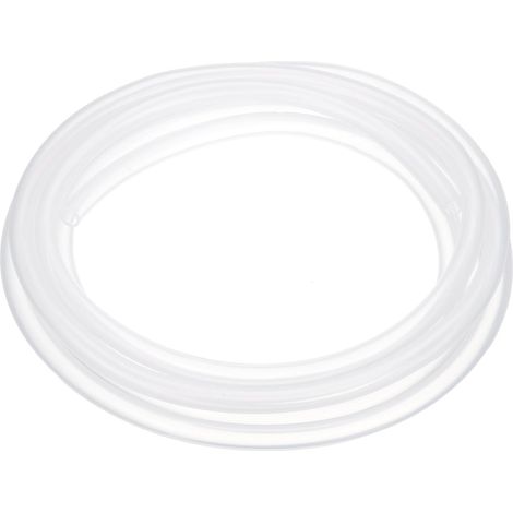 7/25" ID x 3/8" OD Tube en Silicone, 1 Rouleau 10ft Tuyau en Silicone Flexible Transparent pour le Brassage à Domicile Transfert d'Eau Air Liquide (1/5)
