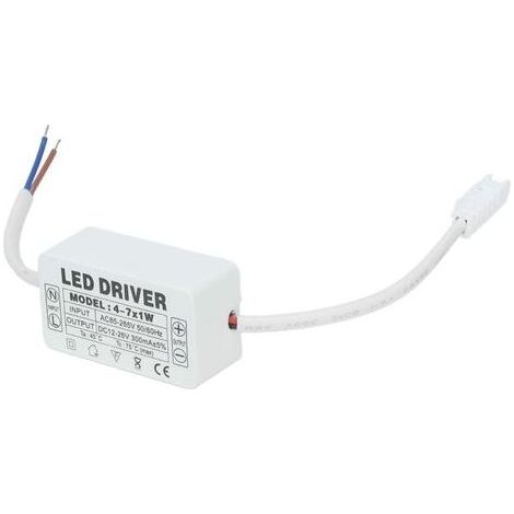 Wasserdichter LED-Transformator 4–7 x 1 W – AC85–265 V Konstantstromnetzteil – DC12–26 V Ausgang – Einfache Installation für Deckenbeleuchtung (1/5)