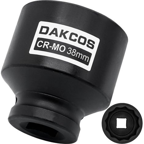 Nuss Vielzahn Schlagschrauber 12 Kant 12,5mm CrMo 38mm (1/3)