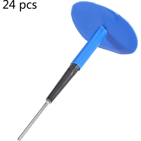 24 pneus auto moto universels réparation crevaison plug champignon adhésif sans chambre à air (3) (1/5)