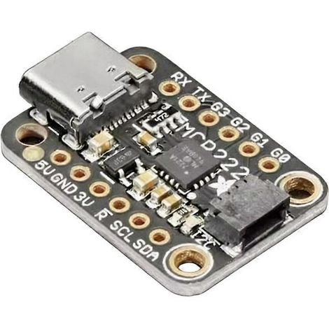 4471 MCP2221A Breakout USB a GPIO ADC de propósito general con soporte I2C Stemma QT Qwiic (1/5)