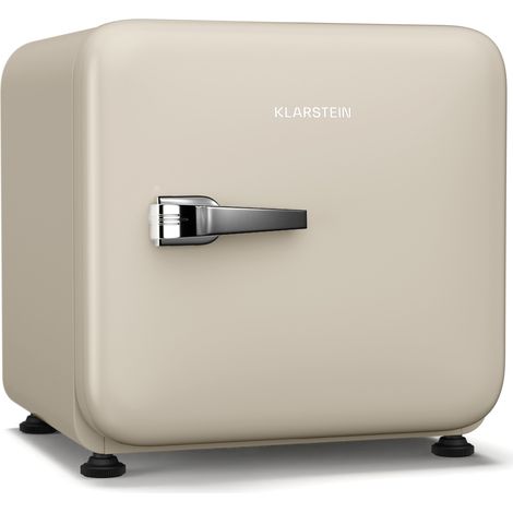 Klarstein Mininevera Audrey Evo  43L  diseño retro  silenciosa  compacta  3 colores