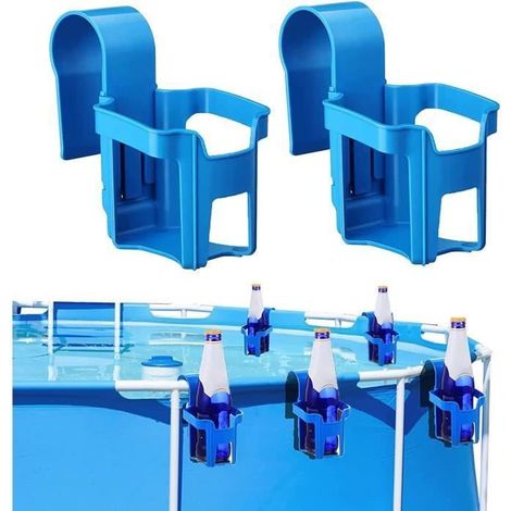 Tassenhalter - 2-teilig - Multifunktion - ABS-Kunststoff - Blau