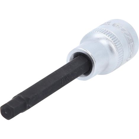KS Tools 1/2 Bit-Stecknuss Innensechskant, mittel, 7 mm (1/4)