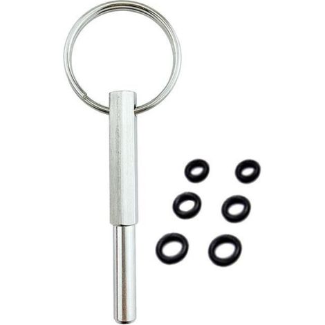 Clé À Tête Ovale - Pour Vis De Sécurité Café Machine - Compatible Jura Franke AEG Orchestro Siciliana Toscane - Acier Inoxydable 316 - 61 mm - 1 Pièce (1/4)