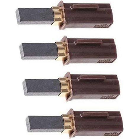 Lot de 6 balais de charbon pour moteur d'aspirateur électrique Ametek Lamb, références 2311480, 333261 et 33326-1 (1/5)