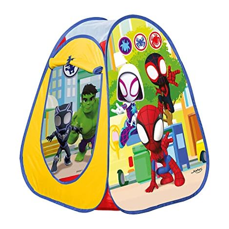 JOHN TENTE DE JEU POP UP MARVEL SPIDEY ET SES SUPER AMIS 72144 MULTICOLORE