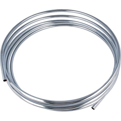 tecuro Kupferrohr, weich, Ø 8 mm - Ring mit 5,00 m, glanzverchromt (1/3)