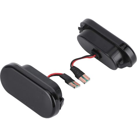 Feux de position latéraux à LED, clignotants d'aile, teintés, pour modification de véhicule