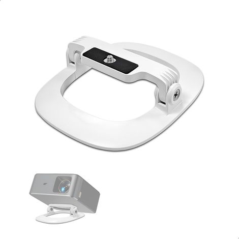 Support de projecteur de Bureau, Mini Projecteur avec Filetage 1/4, Support de projecteur de Table Multi-Angle, Compatible avec La Plupart des Projecteurs pour Home CinéMa, Bureau, Salle De Jeux (1/5)