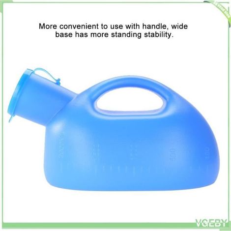 Bouteille d'urine - VGEBY - 2000ml - Portable - Avec couvercle - Pratique pour tous (1/4)