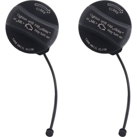 Dos tapones de depósito de combustible para BMW X1 X2 X3 X4 X5 X6 E39 E46 E60 E63 E65 E66 E70 E71 E90 Cooper 16117222391 (1/3)