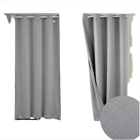Rideau d'extérieur imperméable en relief (1/5)
