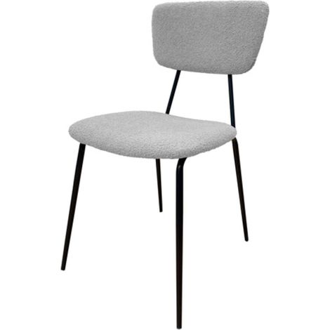 SEDIA KORE TESSUTO BLOUCLER GRIGIO CHIARO 24