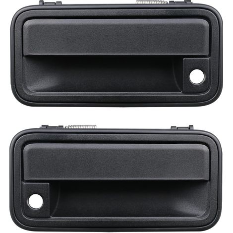 (Vorderer Türgriff aus Metall, außen, kompatibel mit Chevrolet Chevy Tahoe Suburban 1995-2000 C1500 C2500 C3500 K1500 K2500 K3500 GMC Yukon, ersetzt 15742229 15742230) (1/5)