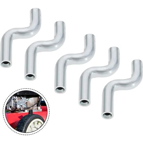 Lot de 5 embouts de câble en Z pour câbles d'accélérateur de tondeuse à gazon, butées de câble pour outils de jardin motorisés, débroussailleuse, couvercles d'extrémité de câble en Z (1/4)