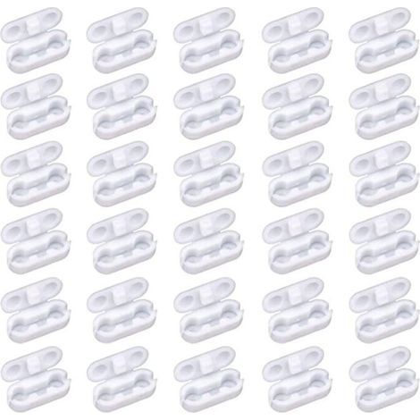 Lot de 20 maillons de rechange pour chaînette de stores verticaux, chaînette à billes pour stores (1/5)