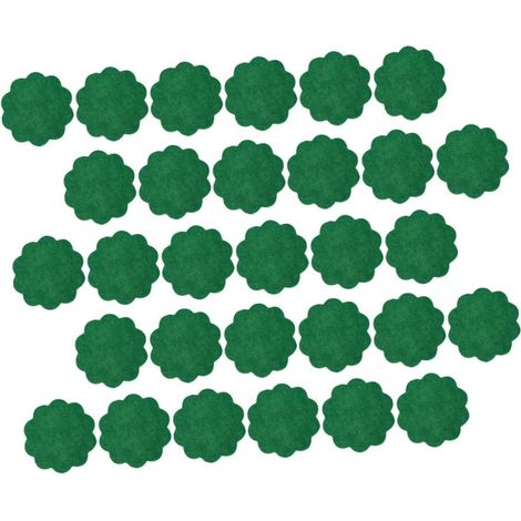 40pcs Tapis De Pot À Fleurs Rondes Respirant De Bas De Pots De Bonsaï De Pots