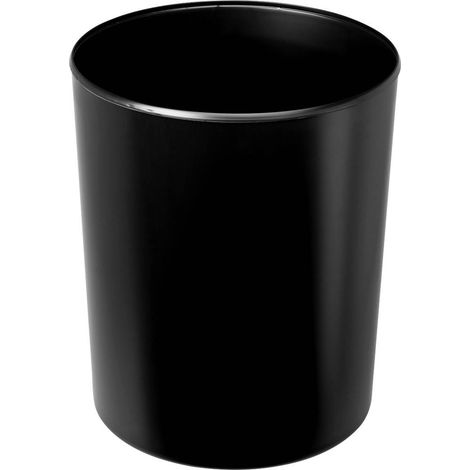 Corbeille à papier sécurisée HAN 1814-S-13 1814-S-13 13 l (Ø x H) 219 mm x 300 mm plastique, Polystyrène noir 1 pc(s) A847092 (1/2)