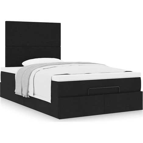 Bett 120x200 Schwarz
