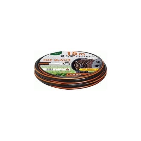 Manguera TOP-BLACK (uso alimentario) - CLABER Medidas: 3/4” (Ø19-25 mm) - 50 m (1/2)