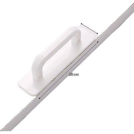 Set mit 2 selbstklebenden Griffen für Küchenschranktüren und Schubladen, 10 cm x 2,5 cm (1/5)