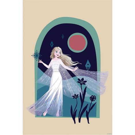 Poster d'Art - Elsa Nuit Nocturne - 50 x 40 cm (1/3)