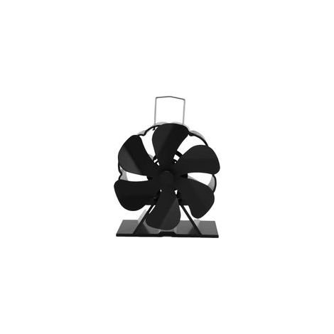 Ventilateur de poêle à bois en alliage d'aluminium, Portable, alimenté par la chaleur, thermique avec Protection contre la surchauffe, pour cheminée à gaz à granulés